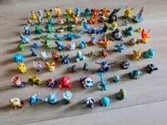 【大量約70体】ポケモン フィギュア 指人形 まとめ売り モンコレ ゲッコウガ他