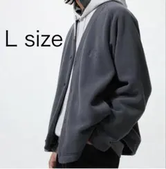 UNIQLO × NEEDLES フリースオーバーサイズカーディガン Lサイズ