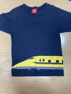 新幹線デザイン Tシャツ 10A ネイビーのサムネイル
