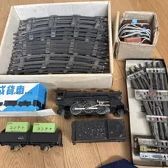 KTM HOゲージ 蒸気機関車 貨車 線路セットのサムネイル