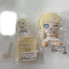 キャラ副くじ 鏡音レン 初音ミク ポーチ パペット ぬいぐるみ アクスタ 