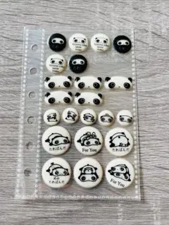 【平成レトロ】たれぱんだ　スポンジ入りシール　サンエックス