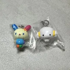 サンリオオールスターズ　ウサハナ　こぎみゅん　めじるしアクセサリー