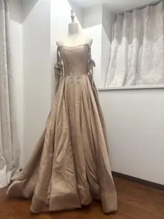 Dress Black】オフショルダー 立体薔薇☆ウェディングドレス☆ - メルカリ