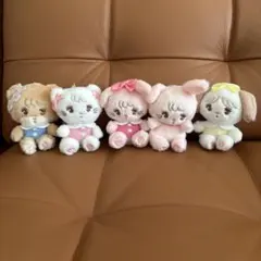 mikkoぬいぐるみマスコット5種セット 未使用