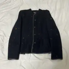 超希少　コムデギャルソン HOMME デカオム　スタジャン　ブルゾン 楽天市場】COMME des GARCONS HOMME コム デ ギャルソン オム