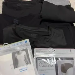 ユニクロ　GU インナー　まとめ売り　ヒートテック　エアリズム　UネックT