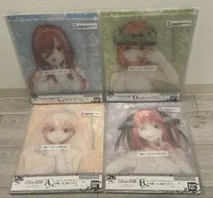 一番くじ 五等分の花嫁 バストアップアクリルボード ABCD賞セット
