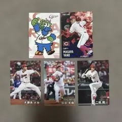 広島東洋カープ プロ野球チップスカード