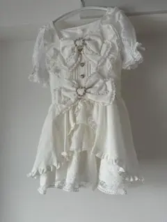 フロントカシュクールBIGリボンセットアップ