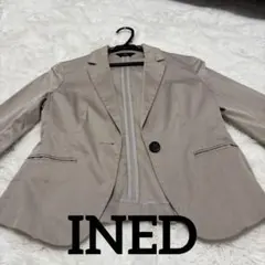 INED ベージュ テーラードジャケット
