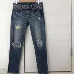 Moussy Vintage Co. ダメージデニムパンツ