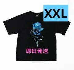【XXL】ブルーローズTシャツ　Ado 5th ポップアップストア①