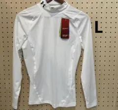 メンズヒートギアコンプレッション長袖モックシャツ L（1369606）