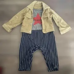 め*め様 ベビー カバーオール80cm