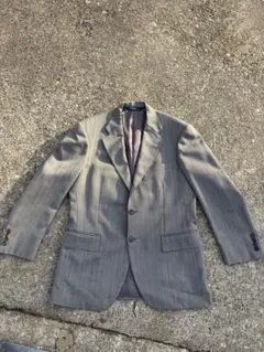 【極美品】90s頃 ラルフローレン テーラードジャケット　3ボタン グレー