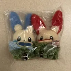 ポケモン 韓国限定 プラスル マイナン ヘアピン マスコット ガチャ