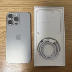 アップル iPhone15 Pro Max 512GB ナチュラルチタニウム