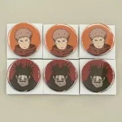 アニメーション　呪術廻戦展　虎杖悠仁　脹相　ブラインド缶バッジ　まとめ売り