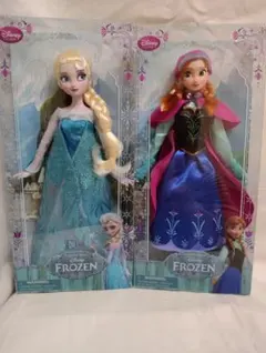 Disney　アナと雪の女王　アナ、エルサ ＋ウィンディ