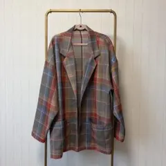 PENDLETON×H×チャオパニック　別注チェックテーラードジャケットのサムネイル