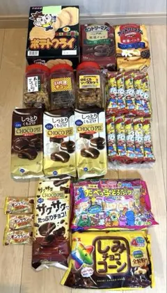 新品未開封　ポテトフライ カルビ焼きの味 20袋入り　お菓子セット