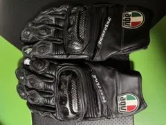 AGV レザーグローブ ブラックのサムネイル