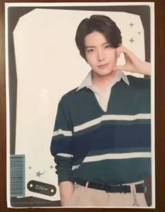 【ヒスン】クリアビッグカードとアクリルキーチェーン