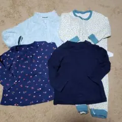 ユニクロ　80㎝　まとめ売り　一歳　カバーオールフリースジャンパー　ロンT