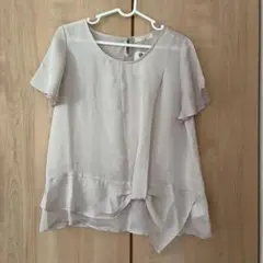 chocol raffine robe ドット半袖ブラウス