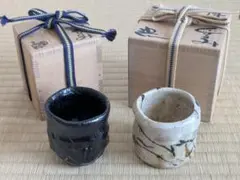 隠崎隆一 備前ぐい飲み 共箱 陶歴付 酒器 Kakurezaki Ryuichi - メルカリ