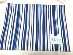 ランチョンマット 38x50cm MIXストライプ　ブルー系