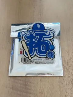 中日ドラゴンズ シークレット　アクリルネームバッジ 木下拓哉