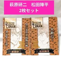 即日発送 名探偵コナン 付録プロモカード 萩原千速 2種類 サンデー