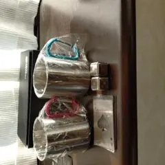 新品　ステンレス製マグカップ2個セット　ボトルオープナー　フローズンキューブ2個