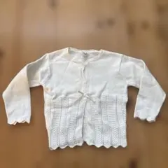 baby GAP ホワイトカーディガン 90