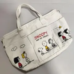 スヌーピー　2way　トートバッグ　ショルダーバッグ