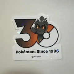 ポケモン 30周年ロゴステッカー マーシャドー - メルカリ