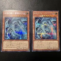 白き幻獣青眼の白龍 シク2枚セットrivals