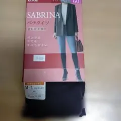 GUNZE SABRINA ペチタイツ M-L ブラック　60デニール