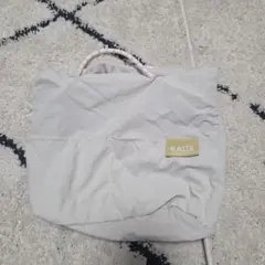 KALDI エコバッグ ベージュ ロープハンドルのサムネイル