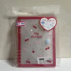 ティーズファクトリー チェリー さくらんぼ リボン シール帳 バインダー A6