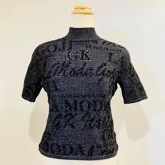 伊太利屋 GKマーク ラインストーン フロッキー タートルネック Tシャツ 9のサムネイル