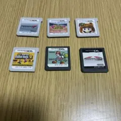ニンテンドー3DS DSマリオセット6本