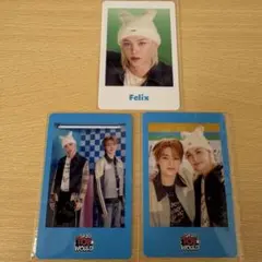 Stray Kids TOY WORLD フォトカード フィリックス、アイエン