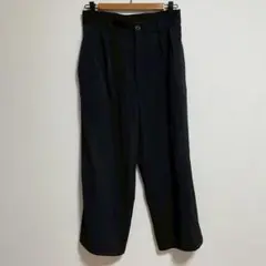 GRL グレイル　レディースワイドパンツ　無地　シンプル　黒　L