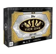 2025 TOPPS TIER ONE MLB 新品未開封　1BOX