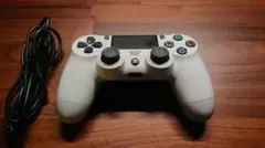 PS4 dualshock4コントローラー ホワイト　ジャンク品