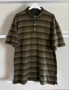 BURBERRY バーバリー ロンドン ボーダー ポロシャツ サイズ4L
