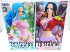 ワンピース ビビ、ハンコックGLITTER&GLAMOURS フィギュアセット
